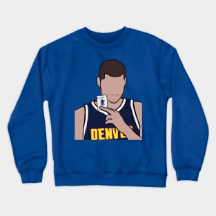 Nikola Jokic Joker Card Crewneck Sweatshirt